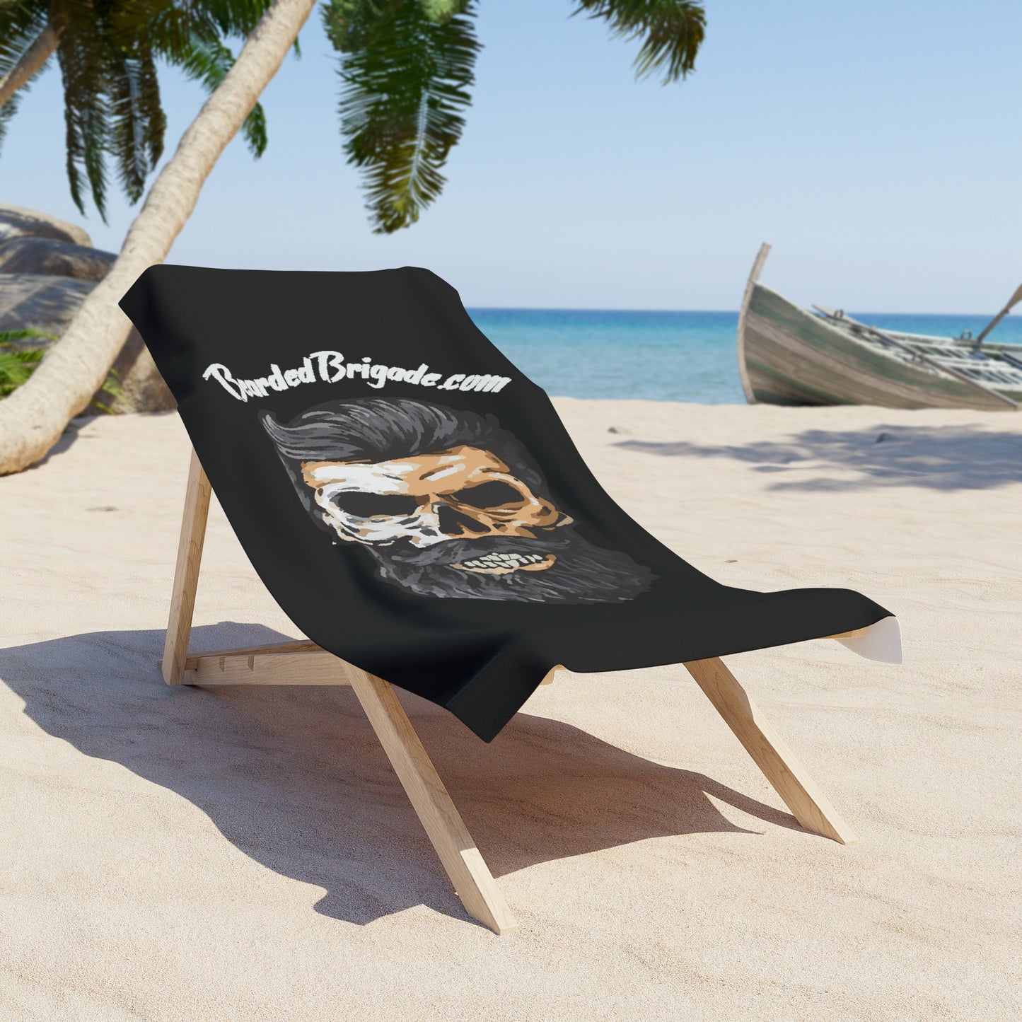 Bearded Brigade Beach Towel