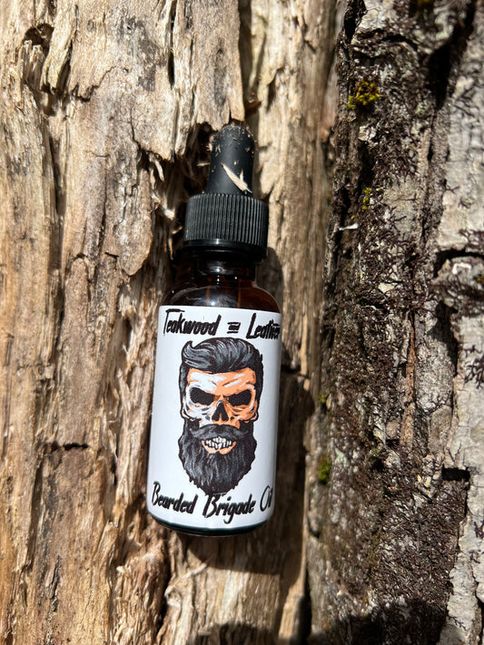 Teakwood & Leather Beard Oil